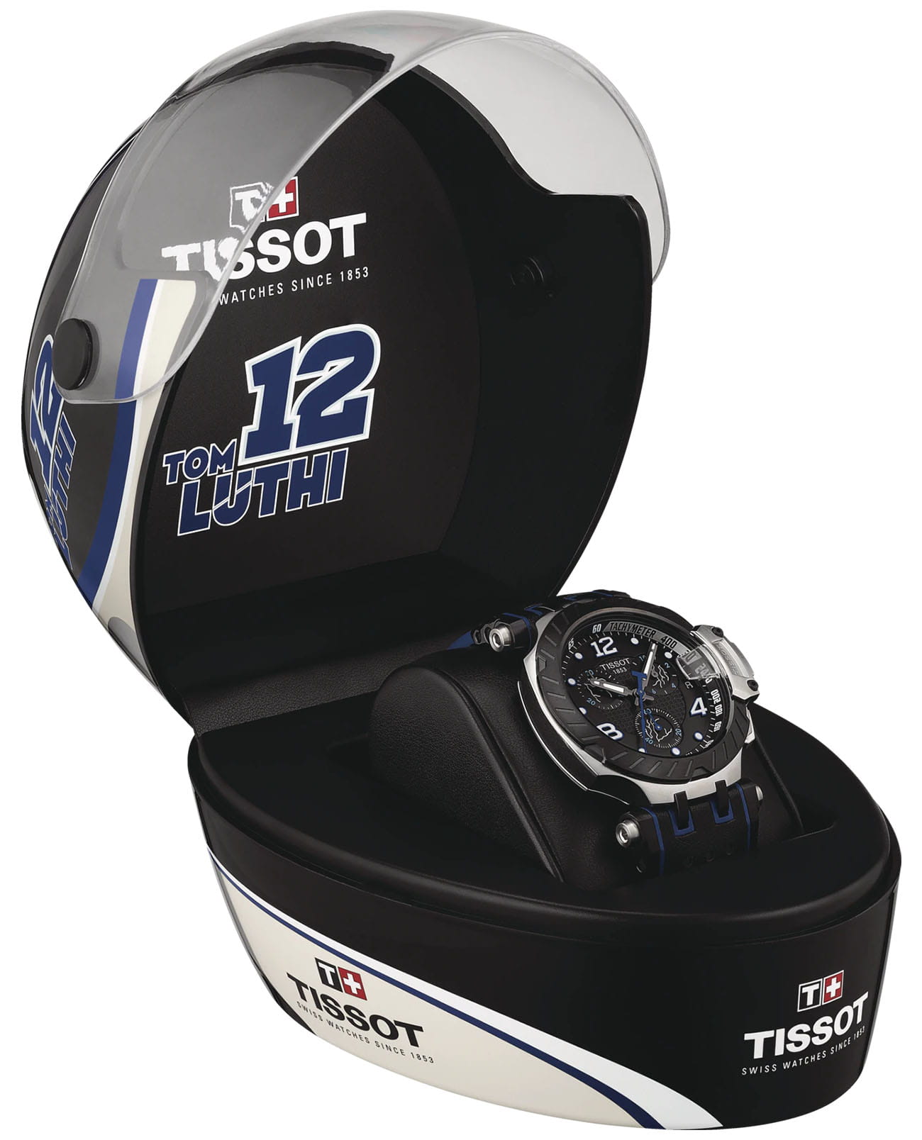 Tissot T1154172705703 мужские часы застежка крупным планом